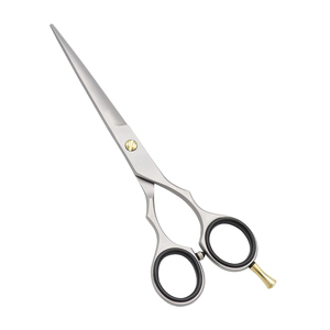 Juego de Tijeras de Barbero Profesionales de Acero Inoxidable con Navaja Recta para Diestros, para Corte de Cabello, Peluquerías y Barberías - Product Image 5