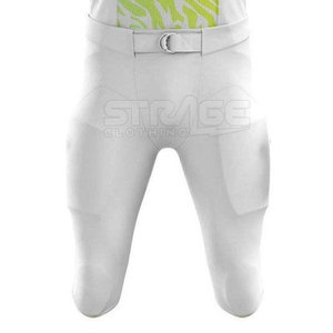 Uniforme de football américain confortable et respirant en polyester pour hommes - Design personnalisable pour les séances d'entraînement sportif - Product Image 5