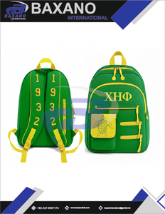 Sac à dos de haute qualité de style 3D Chi Eta Phi CEPhi Sorority, sac d'école moderne pour le sport et les voyages, design de logo personnalisé - Product Image 6