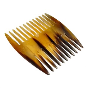 Nouvelle conception Peigne en corne fait main de luxe anti-frisottis Démêloir pour cheveux Peigne coiffant en corne de buffle naturelle - Product Image 2