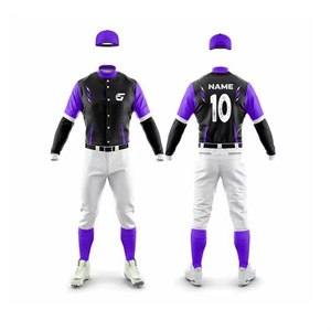 Uniforme de Softbol Juvenil de Alta Calidad, Personalizado con Nombre y Número, Uniforme de Béisbol para Adultos - Product Image 2