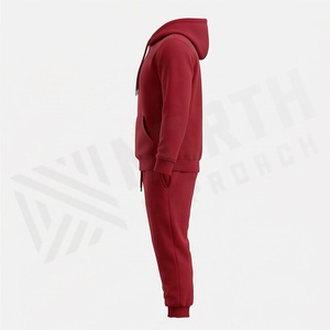 Survêtement en velours de haute qualité personnalisé pour hommes, vêtements de sport en velours, survêtement en molleton de luxe pour hommes, survêtements pour hommes - Product Image 3