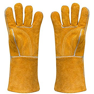 Guantes de Soldadura de Neopreno, Resistentes al Calor, Estilo Piel de Cabra, para Soldadura TIG/MIG, Colores y Logotipo Personalizables - Product Image 1