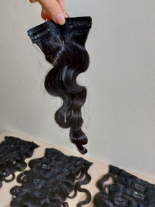Gran oferta de extensiones de cabello virgen vietnamita de alta calidad rubio ceniza para Clip de Halo alambre recto lejía reflejos de cabello rubio - Product Image 5