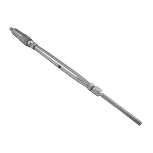 Push <b>Lock</b> Jaw Swageless Rigging <b>Cable</b> Wire Rope Fitting for <b>Cable</b> Railing Hardware - Product Image 1