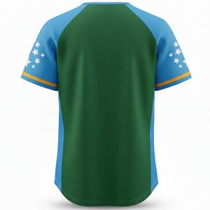 Nueva Camiseta de Béisbol Unisex a Precio Razonable, la Mejor Calidad al por Mayor, Logotipo Personalizado, Color Personalizado, 100% Poliéster Transpirable - Product Image 5