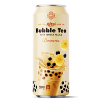 Boisson au thé au lait et au gingembre frais Rita 325ml en conserve, vente en gros OEM, naturelle, épicée, instantanée, prête à boire, en canette aluminium