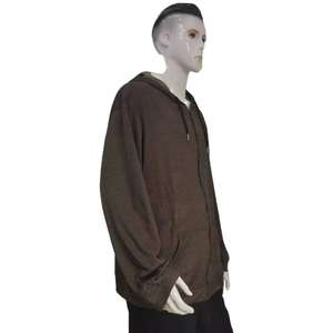 Sudadera con Capucha Unisex de Tela de Fibra Plateada con Protección EMF, Anti-Radiación Faraday, con Muestra Gratis - Product Image 2