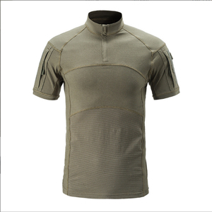 เสื้อยืดแขนสั้นลำลองสำหรับฤดูร้อน ระบายอากาศได้ดี เป็นมิตรกับสิ่งแวดล้อม ย้อมสีแบบ Tactical Hunting Garment - Product Image 5