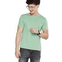 Nouveaux T-shirts confortables pour hommes 100% coton/fibre de bambou à manches courtes, design personnalisé, séchage rapide, respirant, couleur unie
