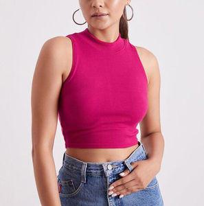 Wholesale Women Crop <b>Tops</b> Casual Everyday Crop Tee Soft Touch Fabric Retail Ready Styles for USA Buyers - Product Image 4