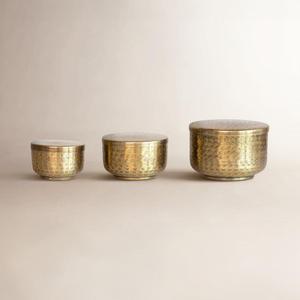 Heritage Style Aged Galvanized Canister Duo Handcrafted Raw Timber Top Countertop <b>Storage</b> - Product Image 3