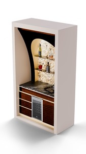 Arch <b>Bar</b> Cabinet Yacht ARGMAC Durable Modern Luxury Premium Storage Home Hotel Club Use All Seasons Haryana - Product Image 2