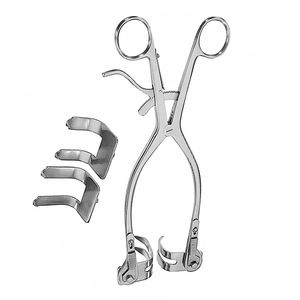 Retractor Hemilaminectomía Hoen de 10 Pulgadas con 2 Hojas de Acero Inoxidable para Cirugía de Columna y General, Instrumento Quirúrgico - Product Image 5