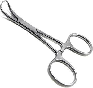 Set de Instrumentos Quirúrgicos de Acero Inoxidable de Alta Calidad Safety Point: Pinza para Toallas, Fórceps Manual, Reutilizable y Duradero para Uso General - Product Image 1