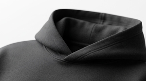Heavyweight 350g Polyester/Cotton Pullover <b>Hoodie</b> <b>Plain</b> Minimalist Kangaroo Pocket Drop Shoulder Streetwear Casual Custom Design - Product Image 4