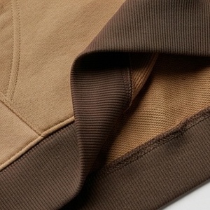 Nueva llegada: Sudadera con capucha de chándal personalizable de calidad premium, sostenible, color melocotón, corte holgado, estilo casual, con bolsillos laterales y centrales. - Product Image 6