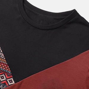 T-shirt homme grande taille, coupe ample, séchage rapide, dernier design, confortable, haute qualité, 100% coton. - Product Image 3