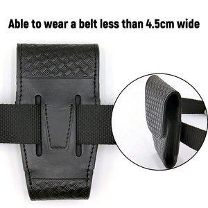 Borsa per manette personalizzabile in pelle tattica, alta qualità cucita a mano - Product Image 4
