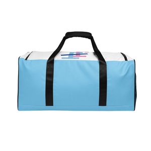 Blue Duffle <b>Bag</b> Travel Gym <b>Bag</b> Spacious Sports Carry <b>Bag</b> <b>Overnight</b> Weekender Tote with Adjustable Shoulder Strap Design - Product Image 2