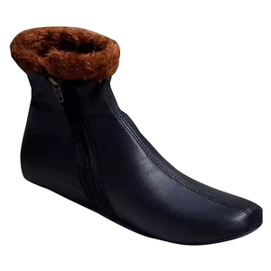 Custom Made Thin Lightweight <b>Waterproof</b> Anti Bacterial Breathable Slip Quick Dry Customized Easy Leather <b>Socks</b> Men - Product Image 4