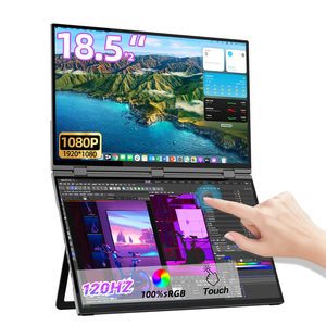 Eimio High Performance IPS Touchscreen 120Hz 18.5inch 1080P Portable <strong>Monitor</strong> for Laptop Dual Screen Gaming Ready Type-C - Product Image 1