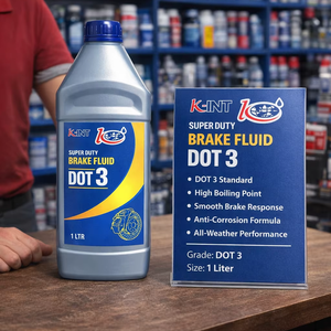 Líquido de frenos hidráulico DOT 3 1 litro, aceite de frenos hidráulico, líquido de frenos para coche, motocicleta, camión, fabricante OEM, proveedor de fábrica - Product Image 1