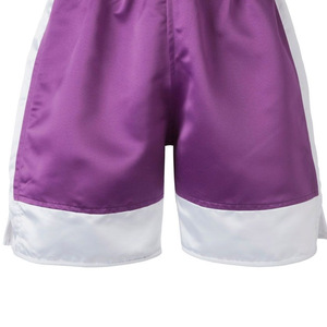 Shorts de boxe personnalisés brodés, trunks de combat légers et flexibles, vêtements de combat, fournisseur direct d'usine OEM ODM pour l'exportation - Product Image 5