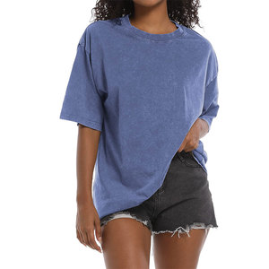 Camiseta Ligera con Cuello Redondo para Mujer, Calidad Premium, Estilo Urbano, Producto Increíble, Aspecto Perfecto, Camiseta con Efecto Desgastado - Product Image 3