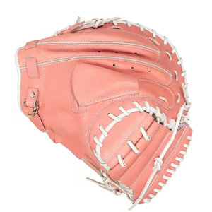 Gants de baseball de receveur unisexes en cuir véritable de haute qualité, service OEM, modèle 2026, sur mesure - Product Image 6