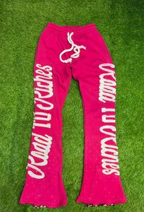 Plain Loose Fit Fleece Joggers <b>Men</b> Custom Embroidery Logo <b>Elastic</b> Waistband Sweatpants <b>Trousers</b> - Product Image 6