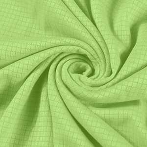 Camiseta de Manga Corta para Hombre, Cuello Redondo, Color Sólido, Secado Rápido, Transpirable, Tejido de Punto, Spandex/Poliéster, Corte Casual, Largo Regular, Verde - Product Image 5