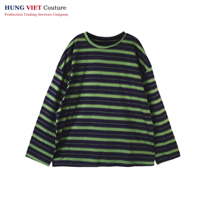 Otoño 2025 Earth Tone Camiseta de manga larga de tacto suave Future Dusk Oversize - Product Image 3