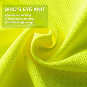 Polo de sécurité à manches longues haute visibilité, personnalisé avec logo, de haute qualité, fabriqué par Wings Traders en gros - Product Image 2