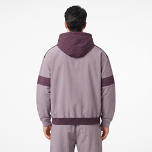 Sudadera con Capucha Extra Grande para Hombre, 100% Nailon, Hombros Caídos, Dos Tonos, Estilo Casual Urbano, con Logotipo Personalizado - Product Image 6