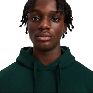 Sudadera con Capucha Extra Grande para Hombre, Mezcla de Algodón, Forro Polar, Color Sólido, Informal, Ecológica, Resistente al Viento, para Uso Diario - Product Image 4