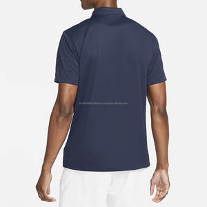 Camiseta Polo de Punto de Secado Rápido para Hombre, Servicio OEM, Venta Caliente, Color Sólido, Camisetas Polo Deportivas - Product Image 2