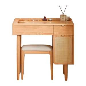 Tocadores de Maquillaje Modernos con Espejo y Luces, Venta al por Mayor Directa de Fábrica en Vietnam, Precios Competitivos - Product Image 1