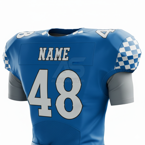 Uniforme de Fútbol Americano 2026 con Logotipo Personalizado Impreso |   Camiseta de Fútbol Unisex de Manga Corta |   Servicio OEM de Color Personalizado - Product Image 4