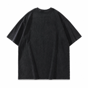 Camiseta Oversize de Algodón para Hombre, Venta al Por Mayor de Fábrica, Impresión Personalizada en la Parte Delantera, Calidad Premium, Estilo Urbano, Precio Competitivo - Product Image 3