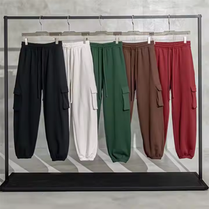 Pantalones Deportivos Personalizados al por Mayor con Logotipo Impreso, Corte Holgado, Pierna Ancha, Color Sólido, 100% Algodón, Cintura Media, Diseño Unisex - Product Image 6