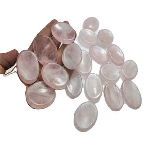 Pierres de méditation en quartz rose faites à la main en gros, pierres naturelles Feng Shui, artisanat en cristal, pierres de Reiki, minéraux et gemmes - Product Image 3