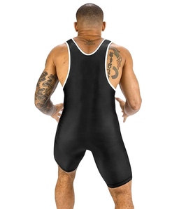 Wholesale Custom Wrestling <b>Singlet</b> Men Wrestling Uniform Best Quality Youth Wrestling <b>Singlet</b> Wholesale <b>Weightlifting</b> Uniforms - Product Image 2