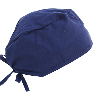 Adjustable Unisex Nurse Doctor Uniform Cotton <b>Scrub</b> <b>Cap</b> Soft Stretchy Working Hat Sweatband Elastic Button Tie Back Clinic <b>Caps</b> - Product Image 5