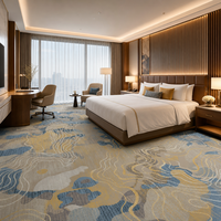 Tapis Axminster sur mesure 80% laine 20% nylon, fabriqué à la machine, style traditionnel, pour chambre d'hôtel et sols résidentiels