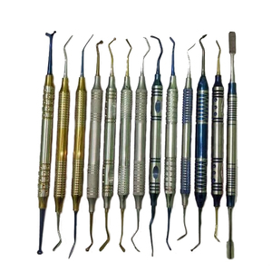 Premium Manual Dental Scalers <b>Sickle</b> Double Ended Periodontal Instruments Professional Hygiene <b>Tools</b> Scalers - Product Image 3