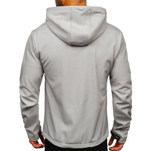 Chaqueta Softshell elástica con logotipo personalizado para hombre, novedad de 2025, venta al por mayor, impermeable, de invierno - Product Image 5