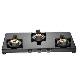 Table de cuisson à gaz 3 brûleurs KIMATSU pour hôtels et foyers, installation sur table, haute efficacité, économie d'énergie, brûleur en laiton, résistant à la chaleur - Product Image 4