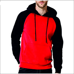 OEM hombres Sudadera con capucha sudadera 80% Algodón, 20% poliéster, manga larga dos tono impreso de sudaderas con capucha - Product Image 1