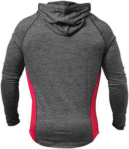 Sudadera con Capucha para Hombre, Tejido de Felpa, Transpirable, Antiarrugas, Ligera, con Detalles Bordados y Cuentas, Estilo Urbano - Product Image 4